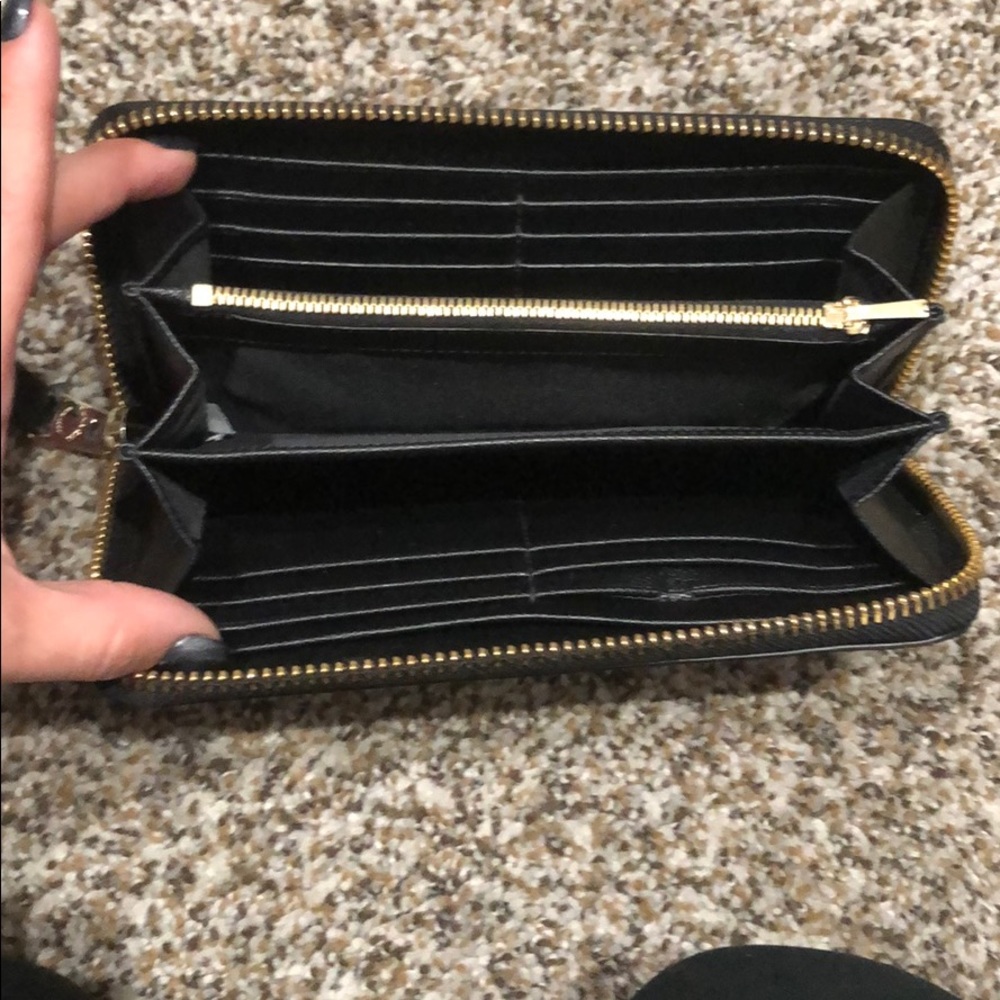 Authentic Baby Blue Coach Purse & Wallet - Picture 3 of 6